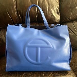 Blue TELFAR Medium Bag